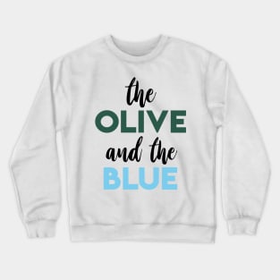 Tulane University the Olive and the Blue Crewneck Sweatshirt